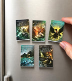 Mini Magnet Percy Jackson Books (set of 5 mini books)