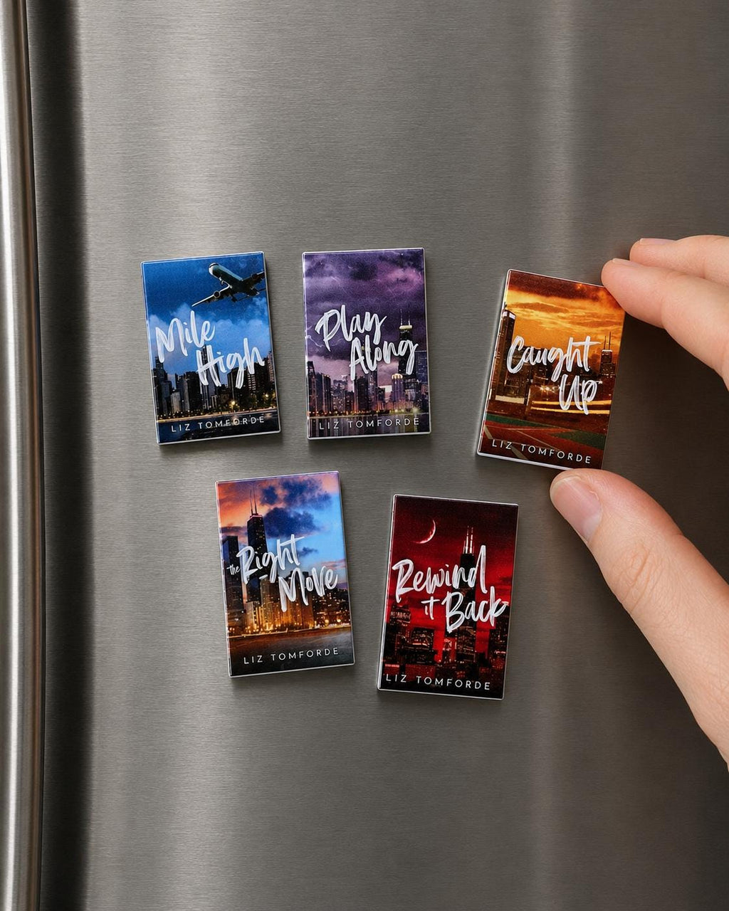 Mini Magnet Windy City Books (set of 5 mini books)