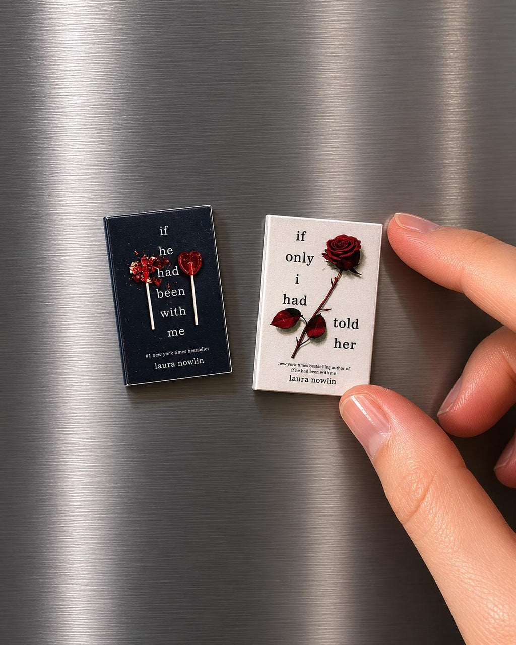 Mini Magnet If He Had Been With Me Books (set of 2 mini books)