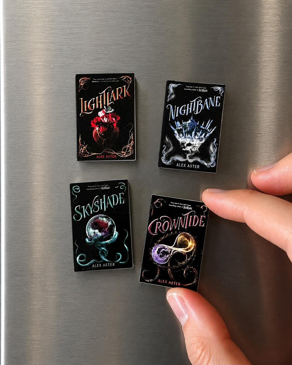 Mini Magnet Lightlark Books (set of 4 mini books)