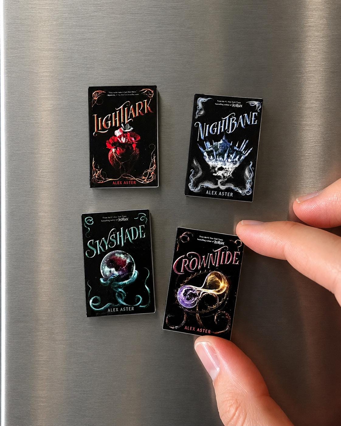 Mini Magnet Lightlark Books (set of 4 mini books)