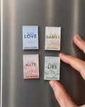 Mini Magnet Twisted Love Books (set of 4 mini books)