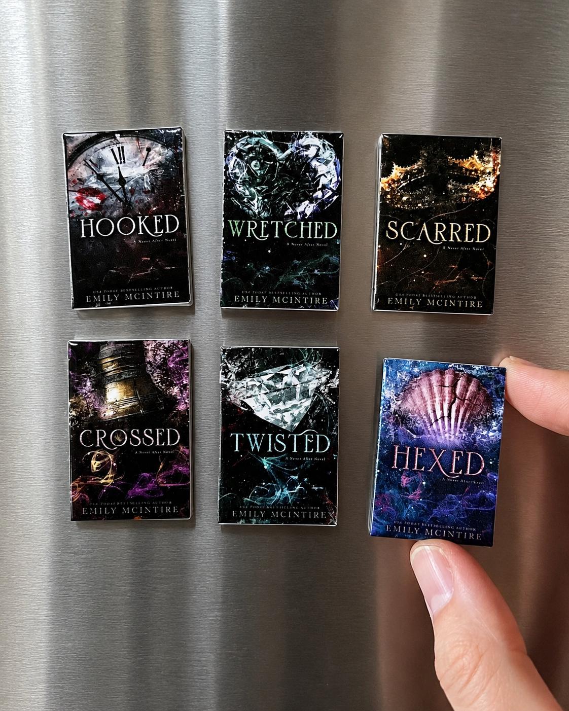 Mini Magnet Never After Books (set of 6 mini books)