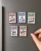 Mini Magnet Thursday Murder Club Books (set of 5 mini books)