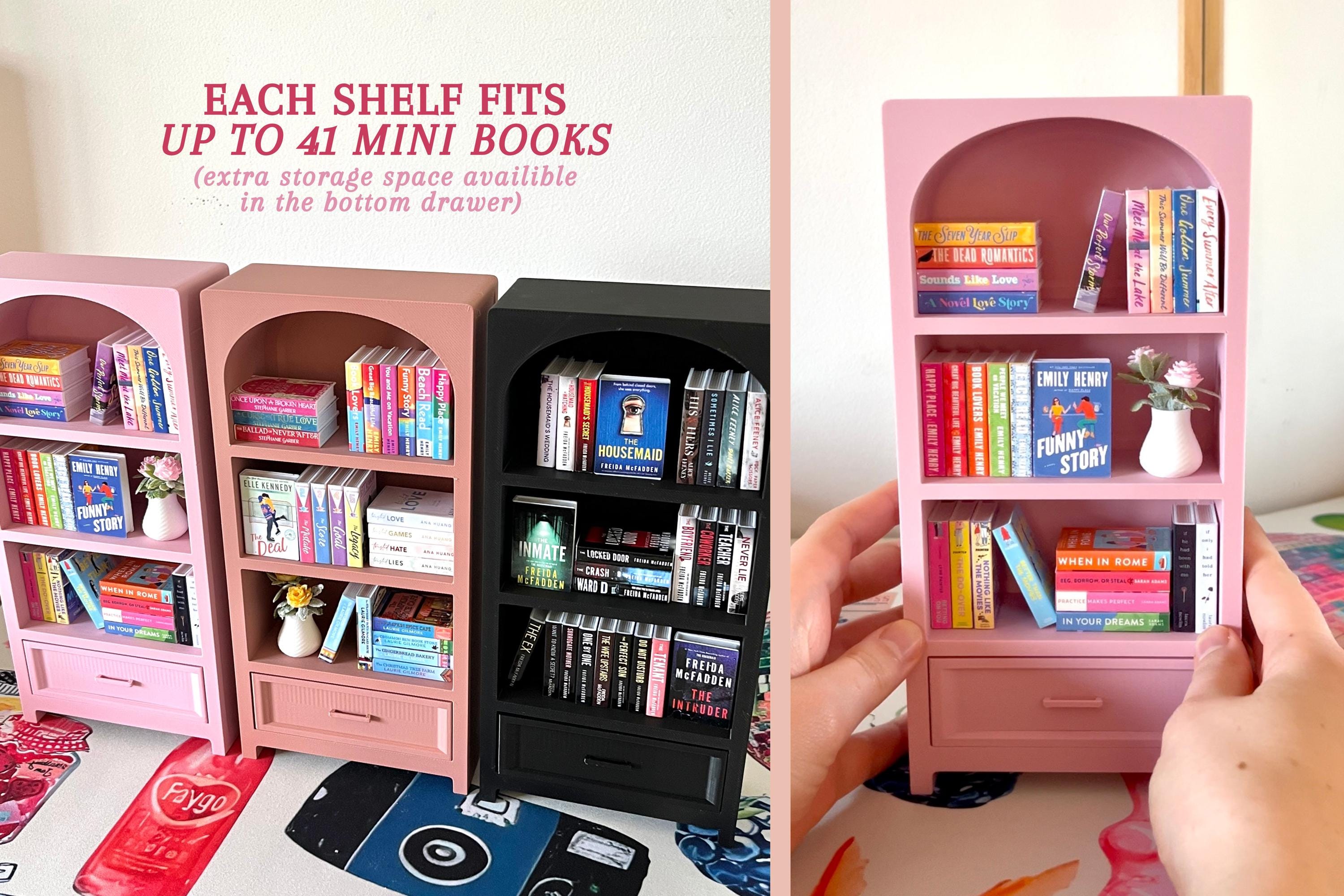 Deluxe MINI Bookshelf with Drawer