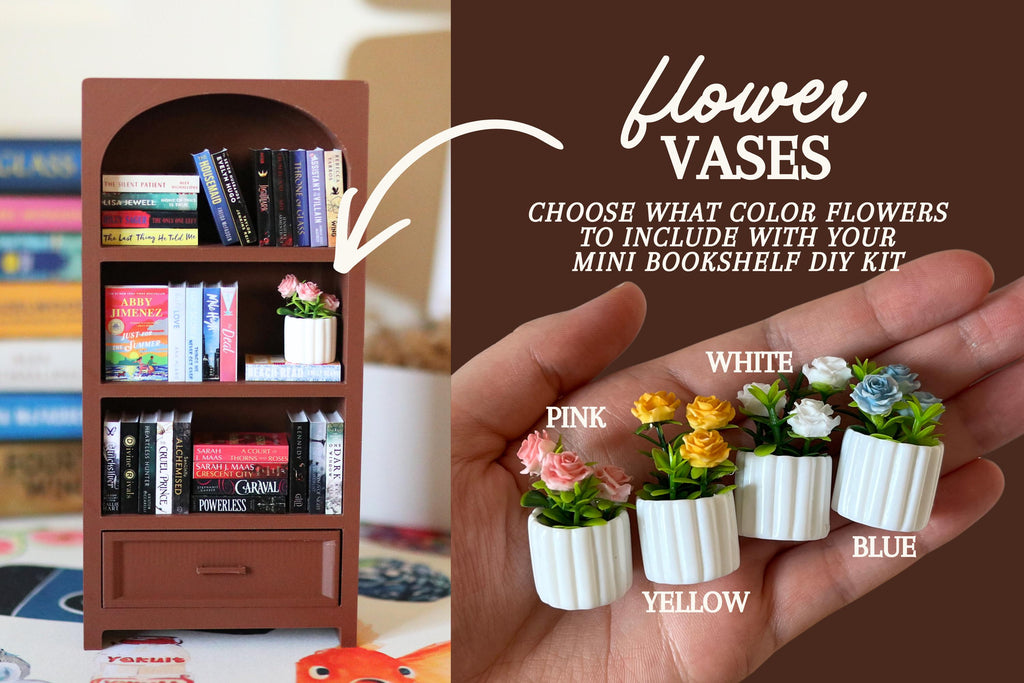 DIY Romance Mini Bookshelf Kit