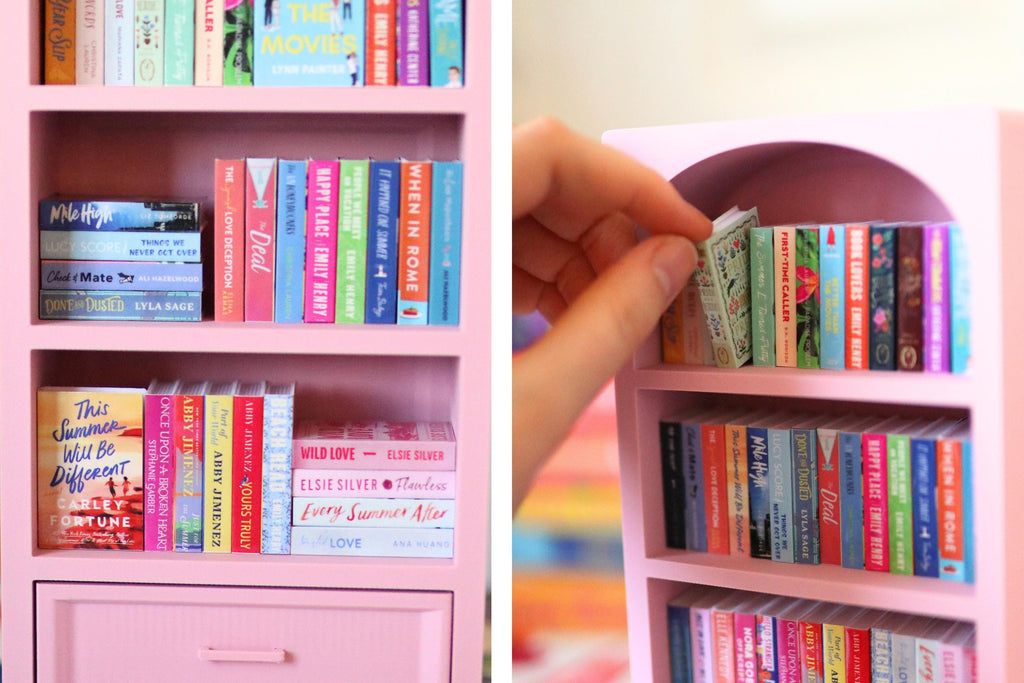 DIY Romance Mini Bookshelf Kit