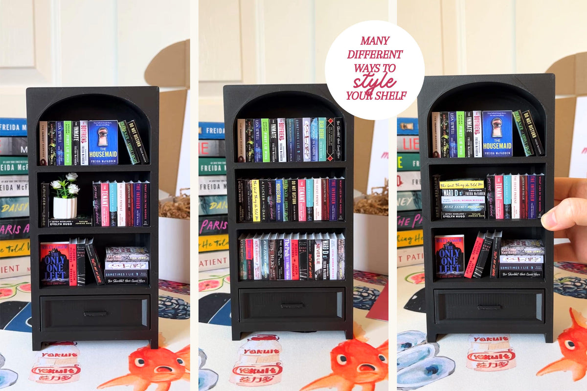 DIY Thriller Mini Bookshelf Kit