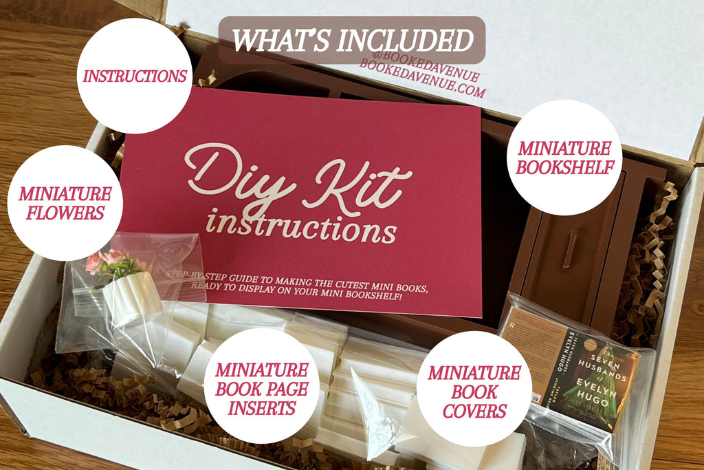 DIY Popular Mini Bookshelf Kit