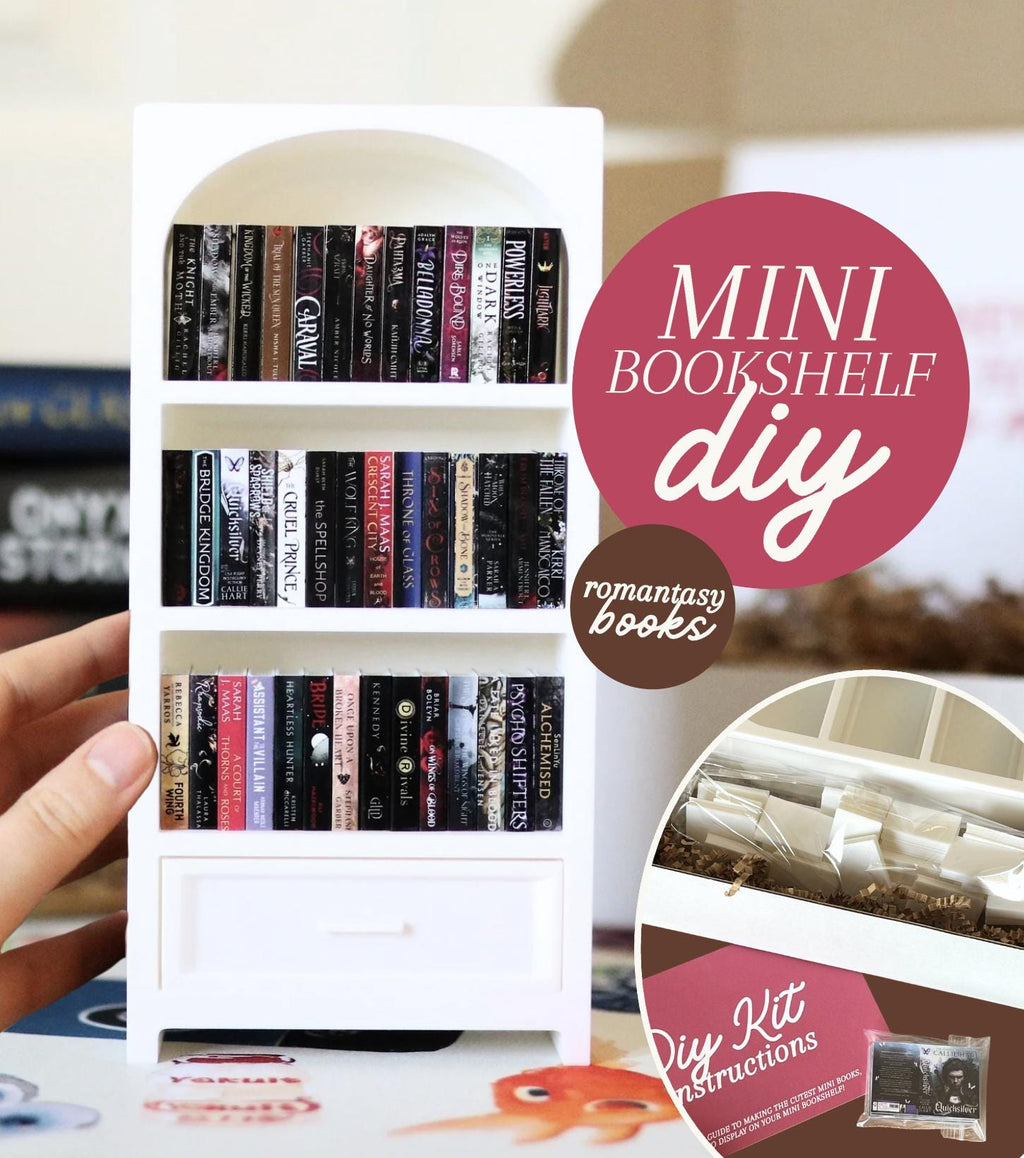 DIY Romantasy Mini Bookshelf Kit