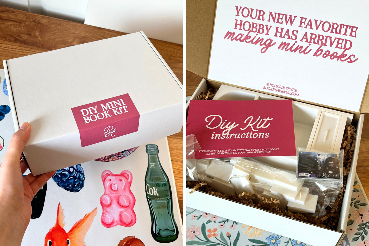 DIY Romantasy Mini Bookshelf Kit