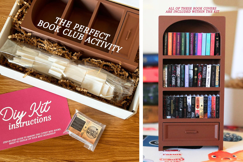 DIY Fantasy Mini Bookshelf Kit