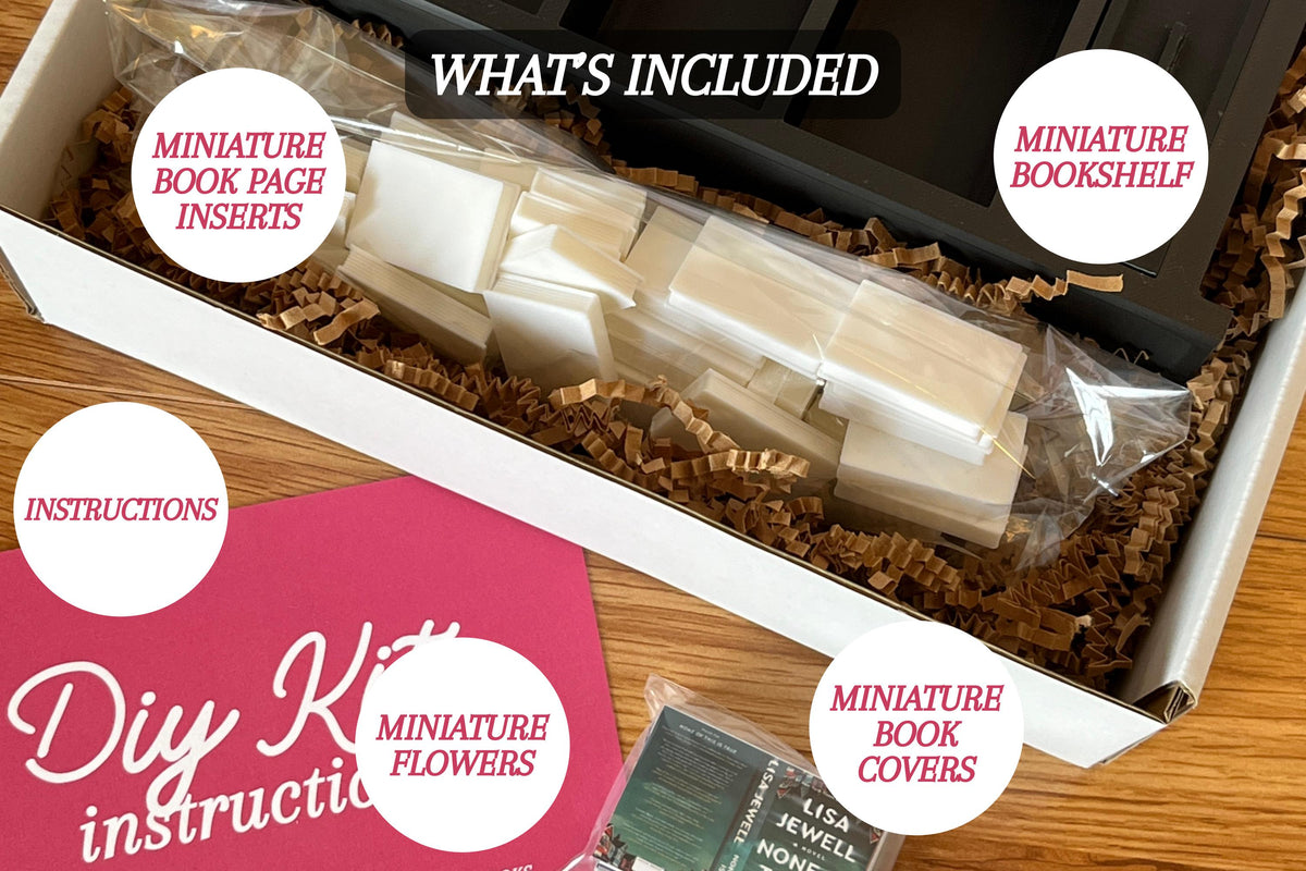 DIY Thriller Mini Bookshelf Kit