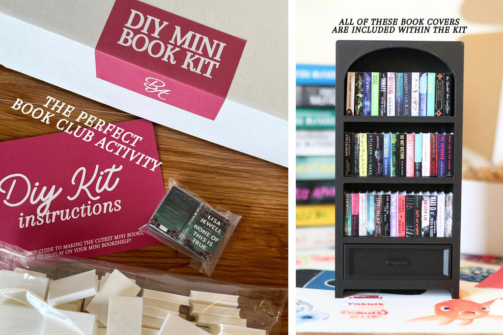 DIY Thriller Mini Bookshelf Kit