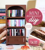DIY Popular Mini Bookshelf Kit