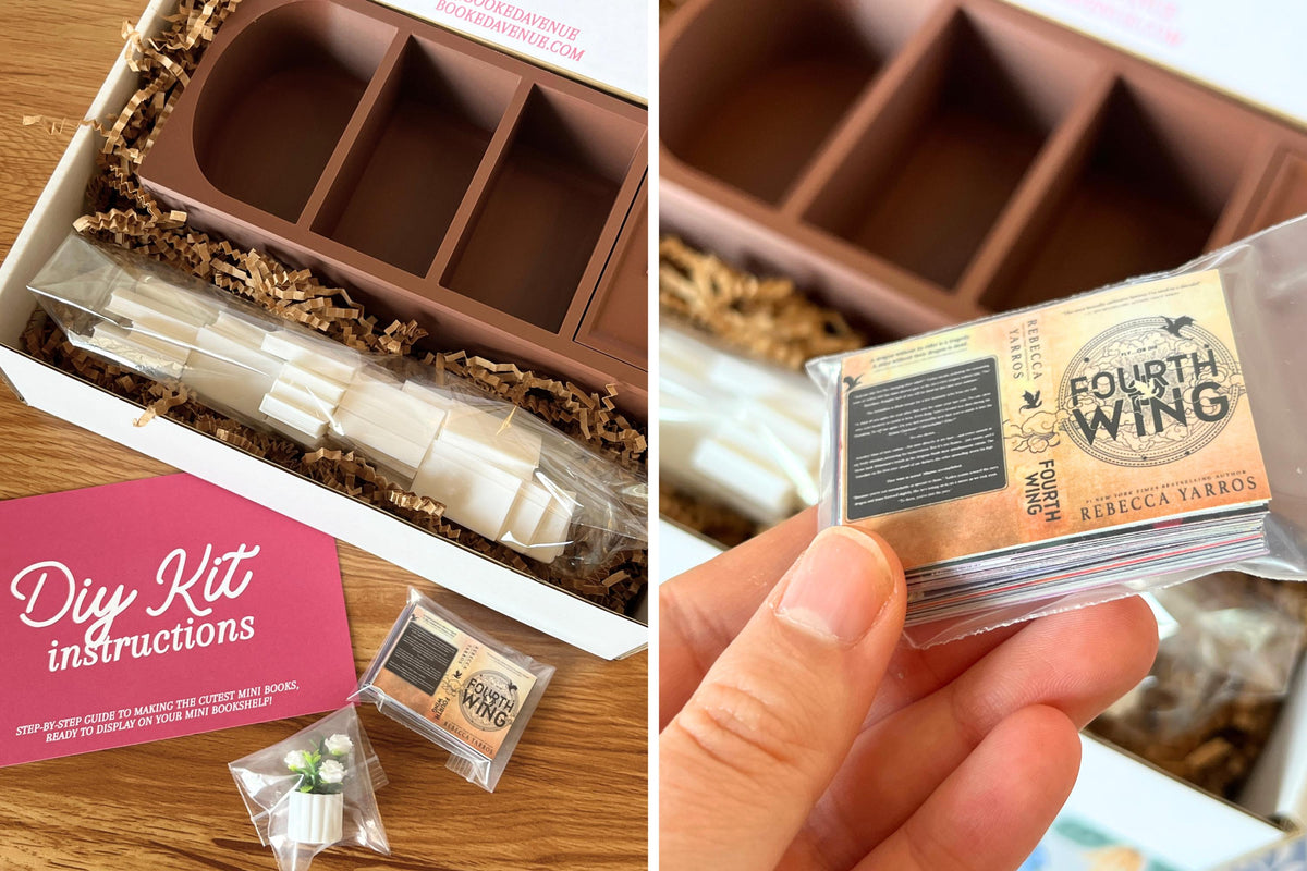 DIY Fantasy Mini Bookshelf Kit
