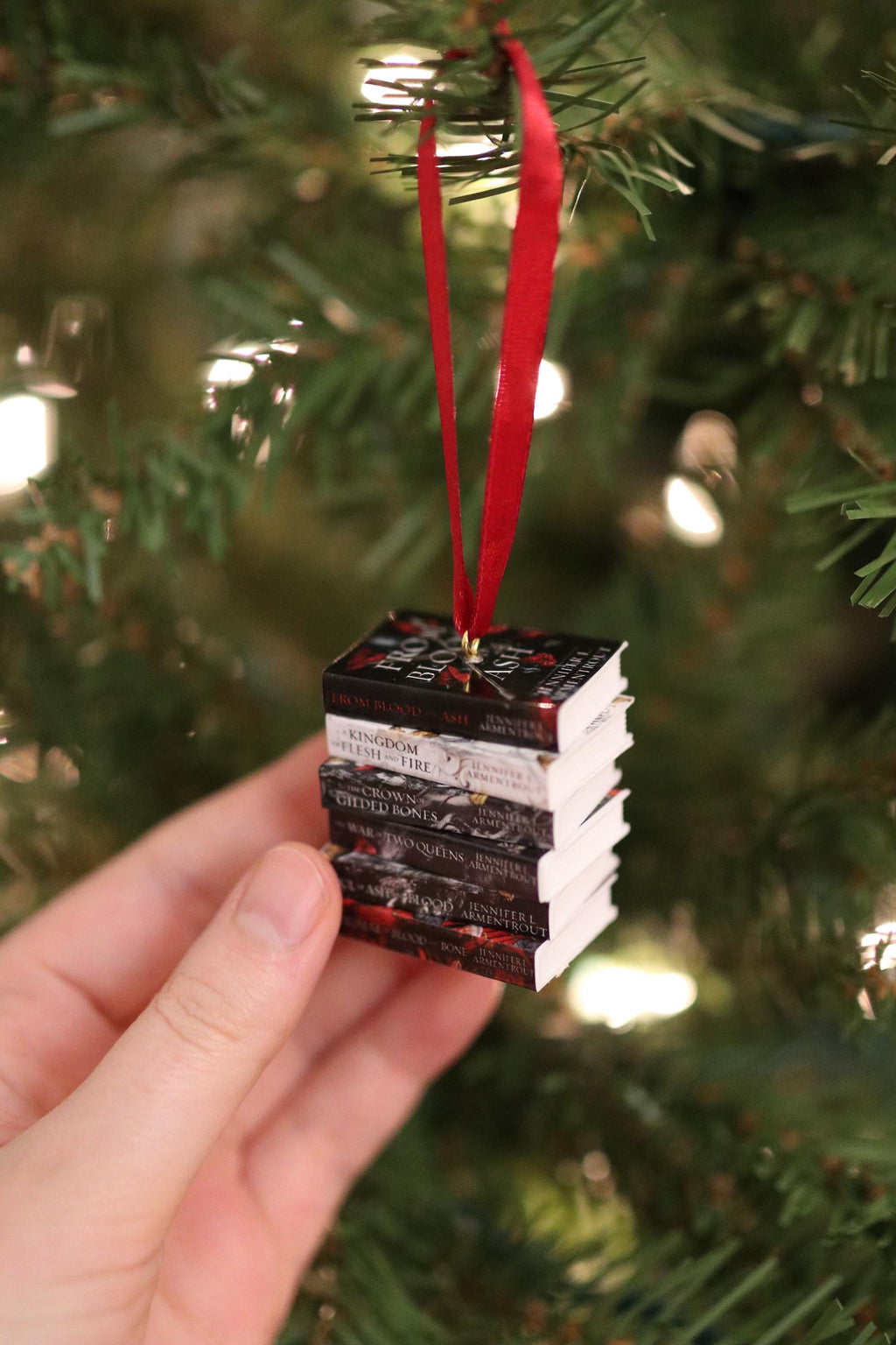 From Blood and Ash Mini Book Ornament