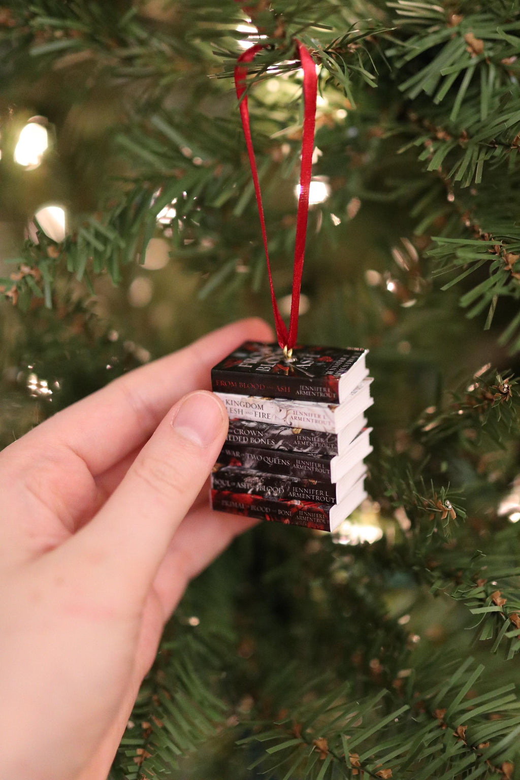 From Blood and Ash Mini Book Ornament