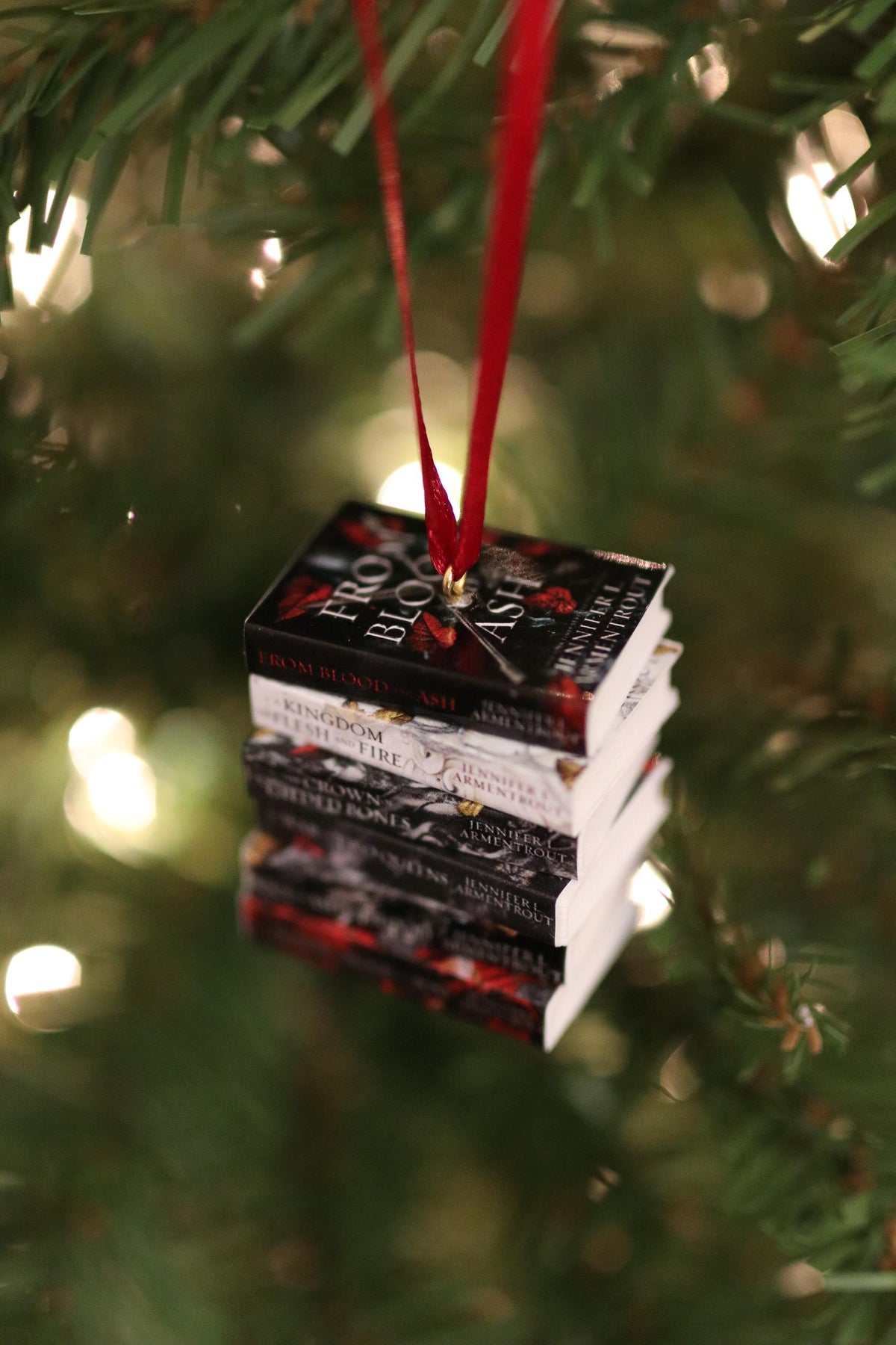 From Blood and Ash Mini Book Ornament