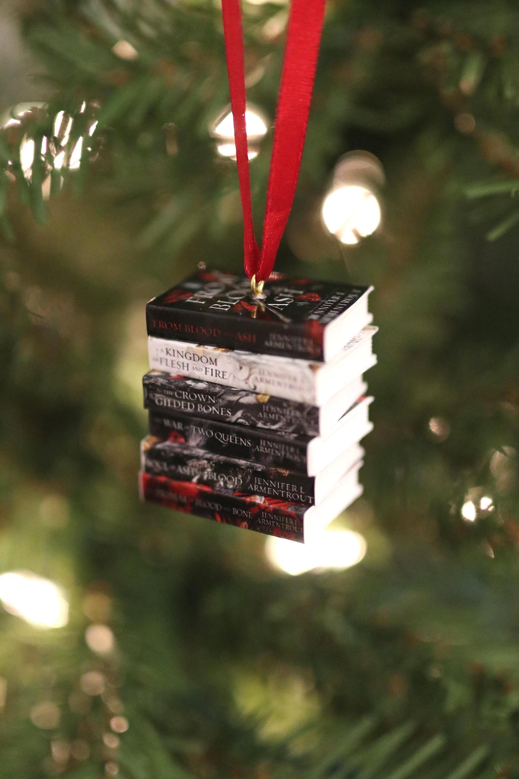 From Blood and Ash Mini Book Ornament