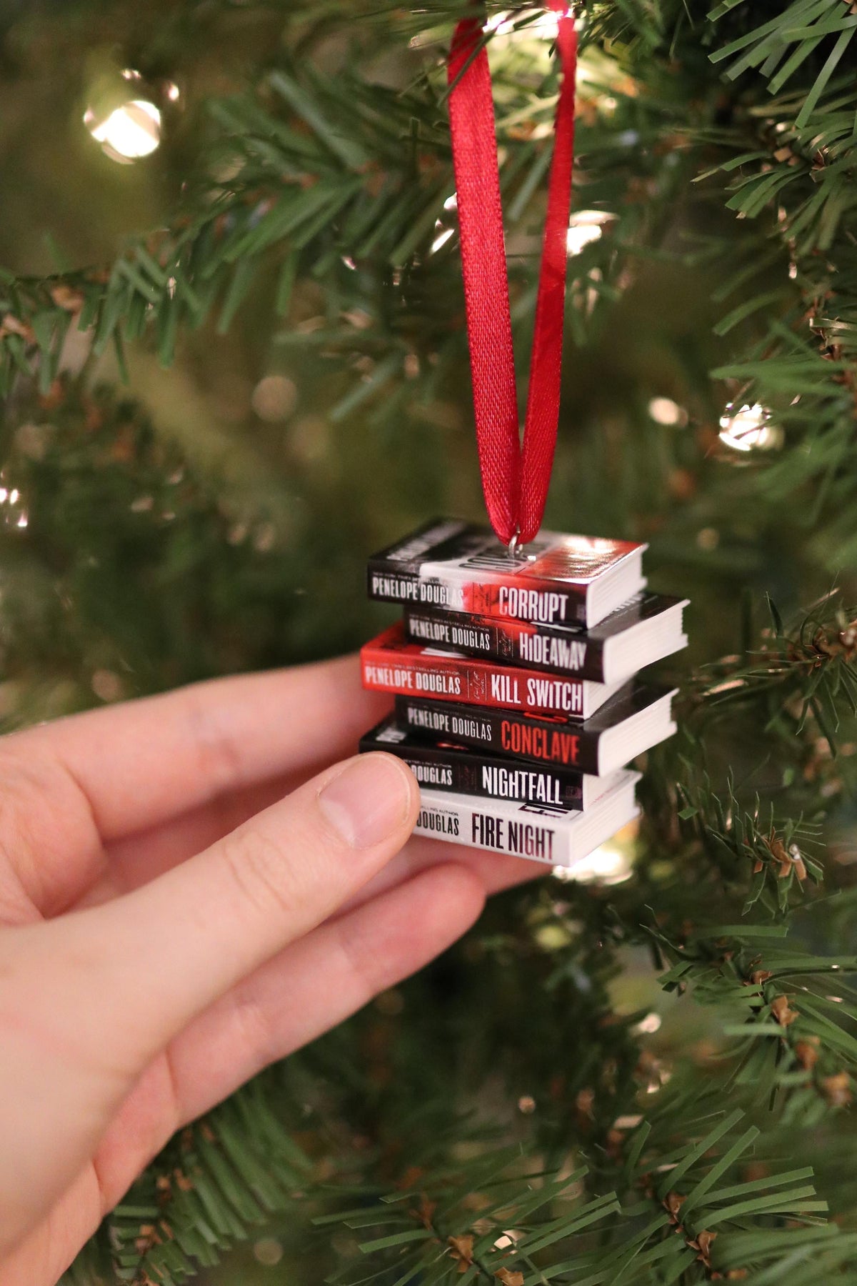 Corrupt Mini Book Ornament