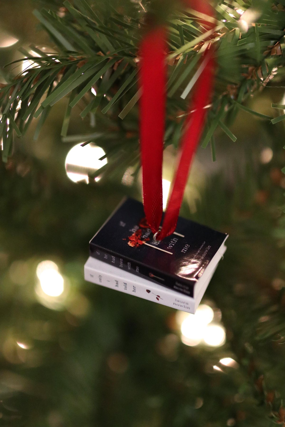 If He Had Been with Me Mini Book Ornament