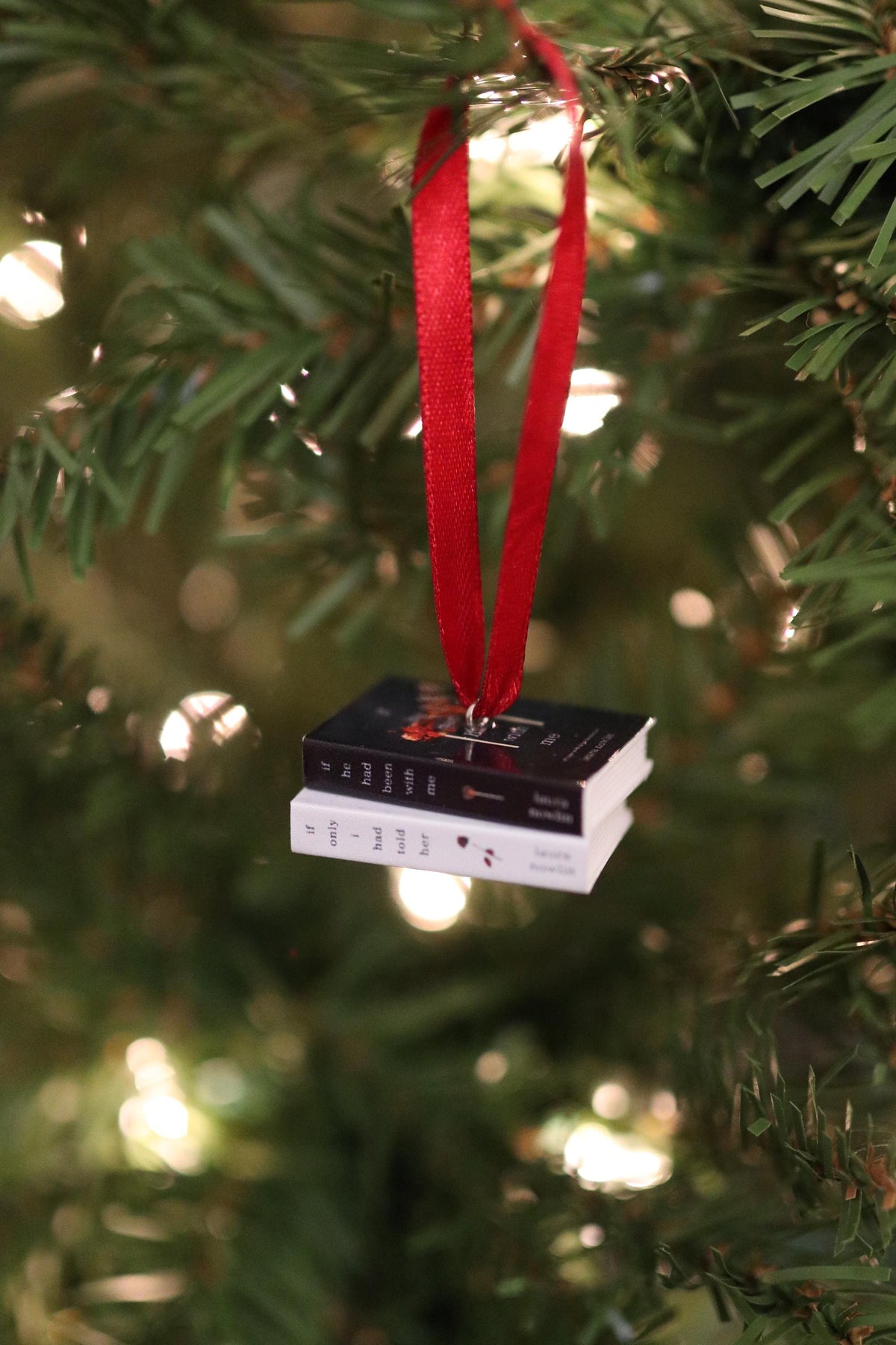 If He Had Been with Me Mini Book Ornament