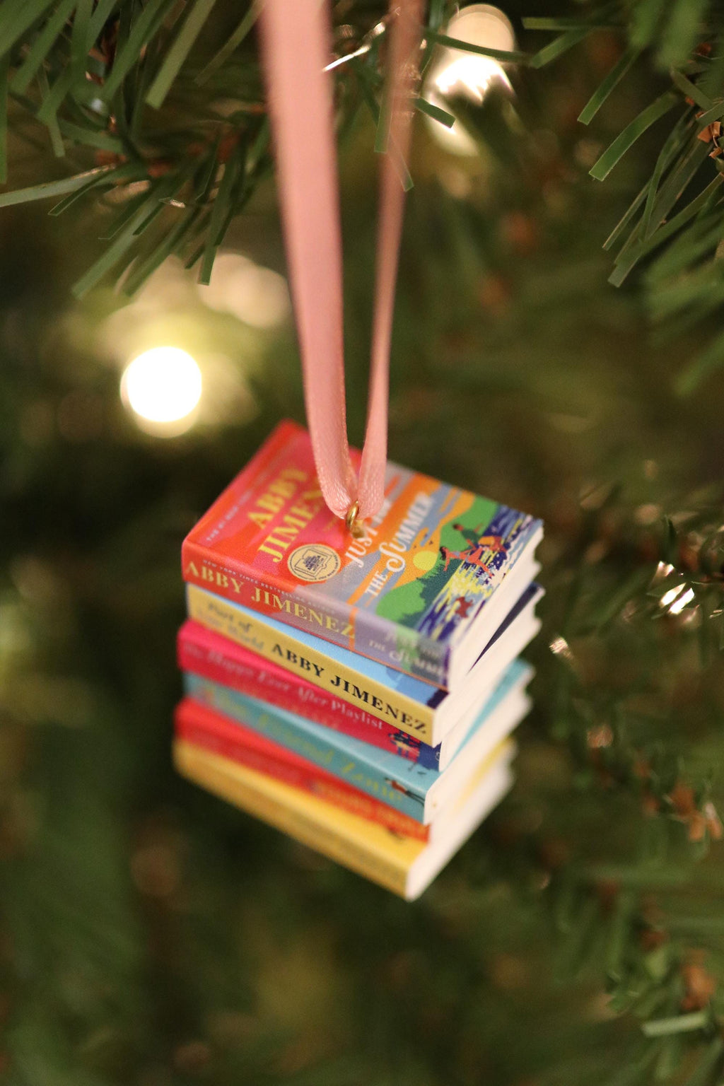 Abby Jimenez Mini Book Ornament