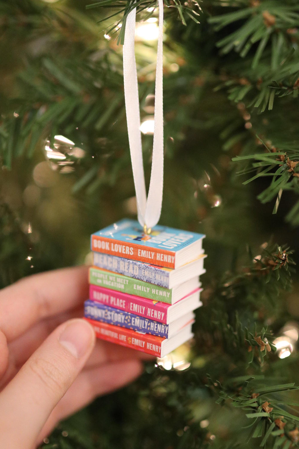 Emily Henry Mini Book Ornament