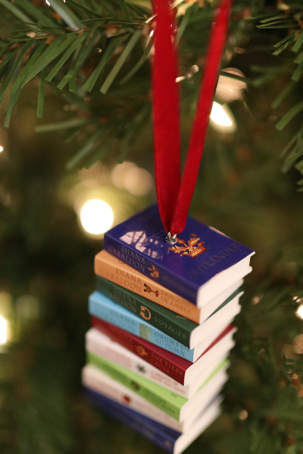 Outlander Mini Book Ornament
