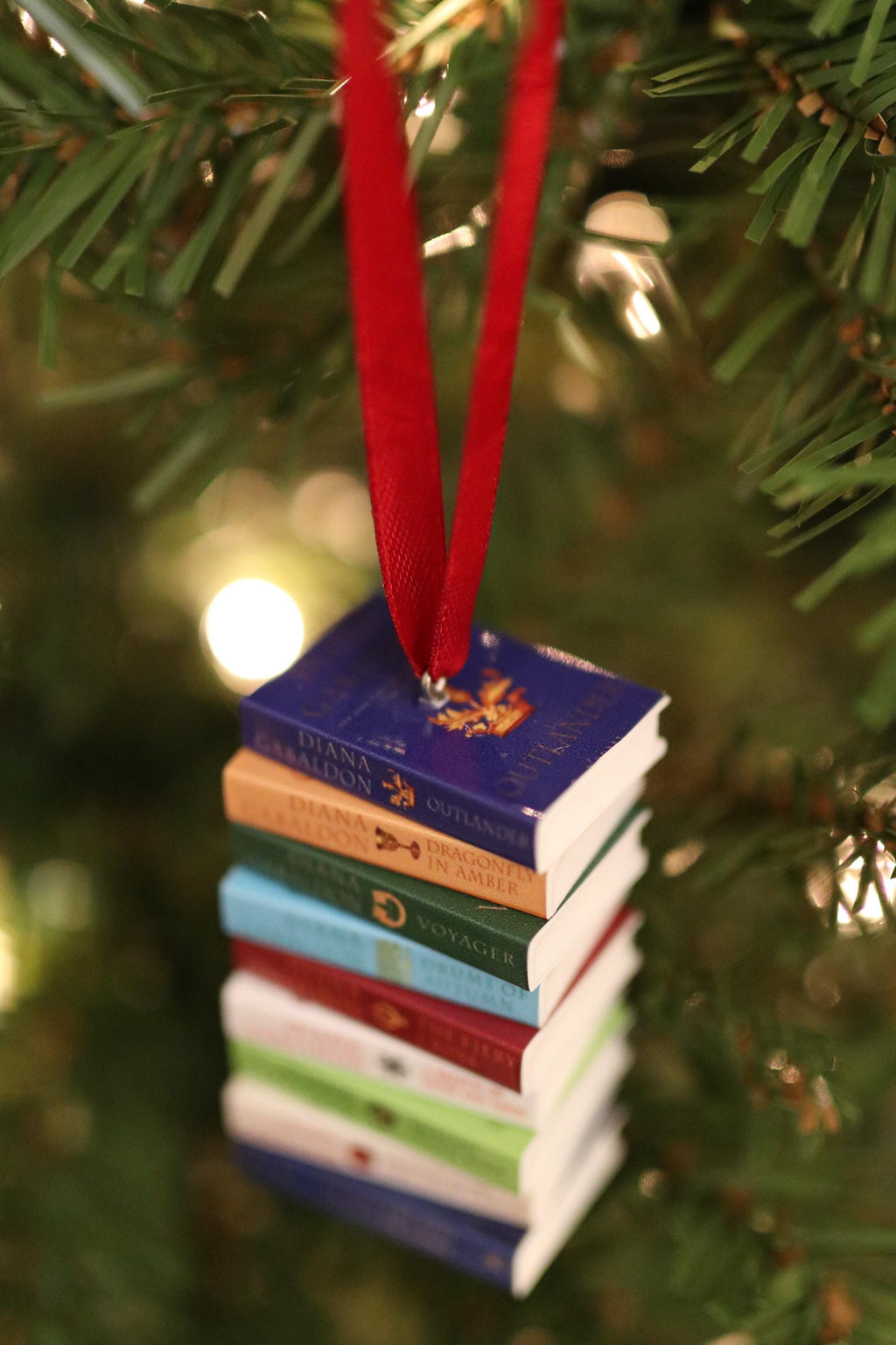 Outlander Mini Book Ornament