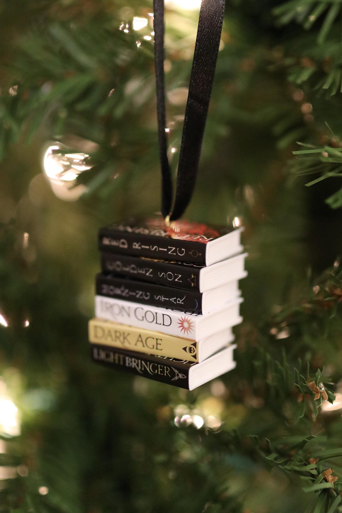 Red Rising Mini Book Ornament