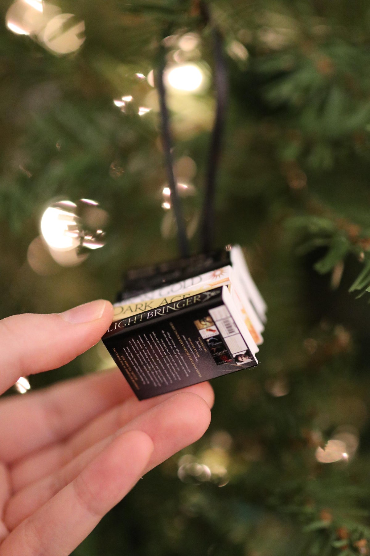 Red Rising Mini Book Ornament
