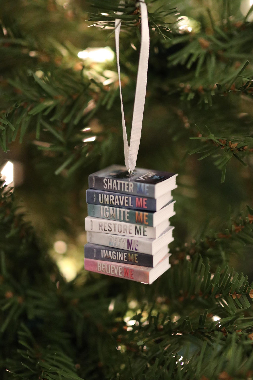 Shatter Me Mini Book Ornament