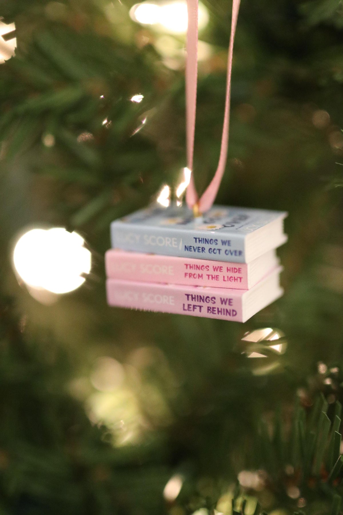 Knockemout Mini Book Ornament