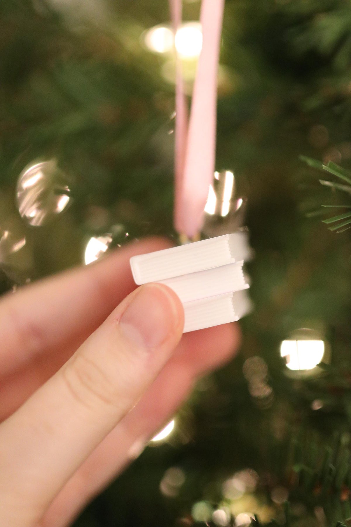 Knockemout Mini Book Ornament