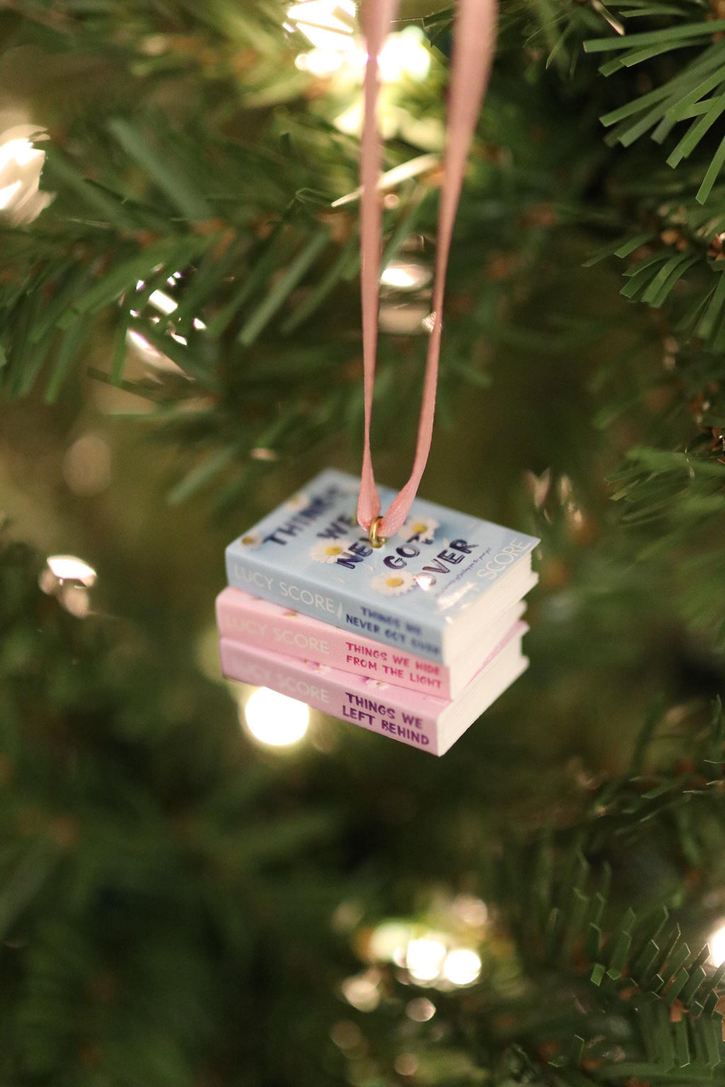 Knockemout Mini Book Ornament