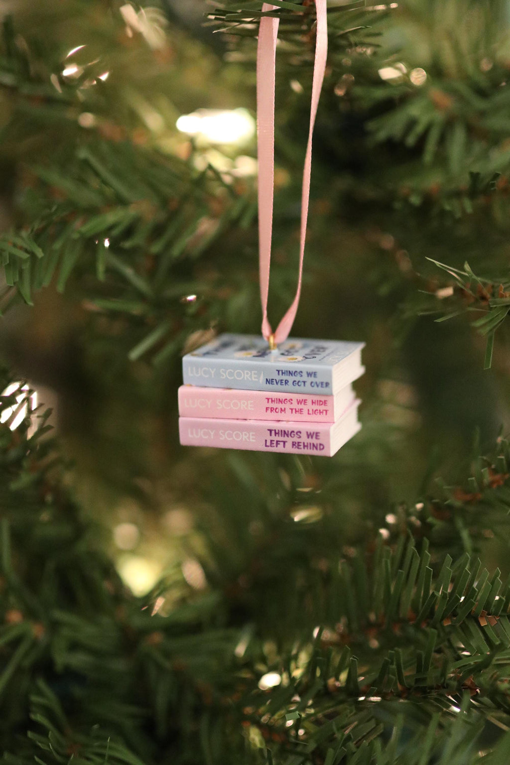 Knockemout Mini Book Ornament
