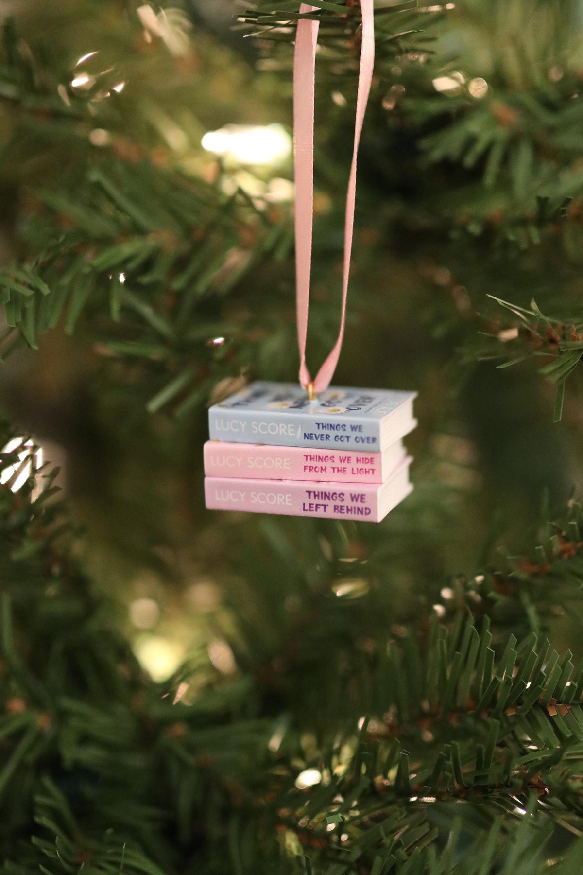 Knockemout Mini Book Ornament