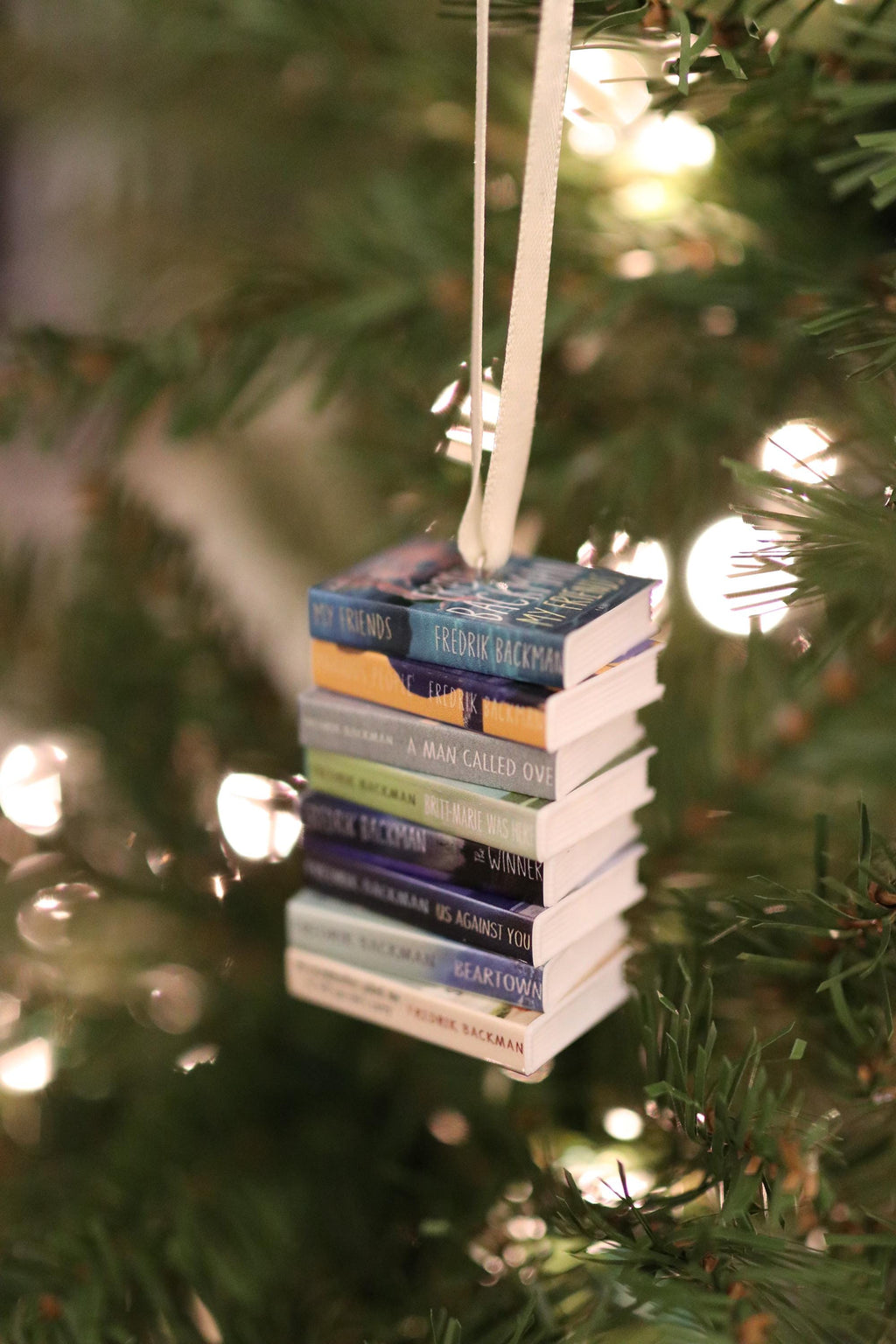 Fredrik Backman Mini Book Ornament