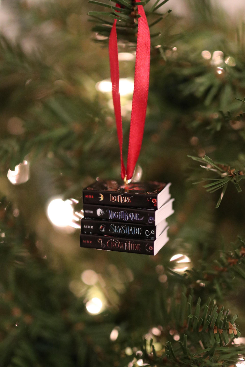 Lightlark Mini Book Ornament
