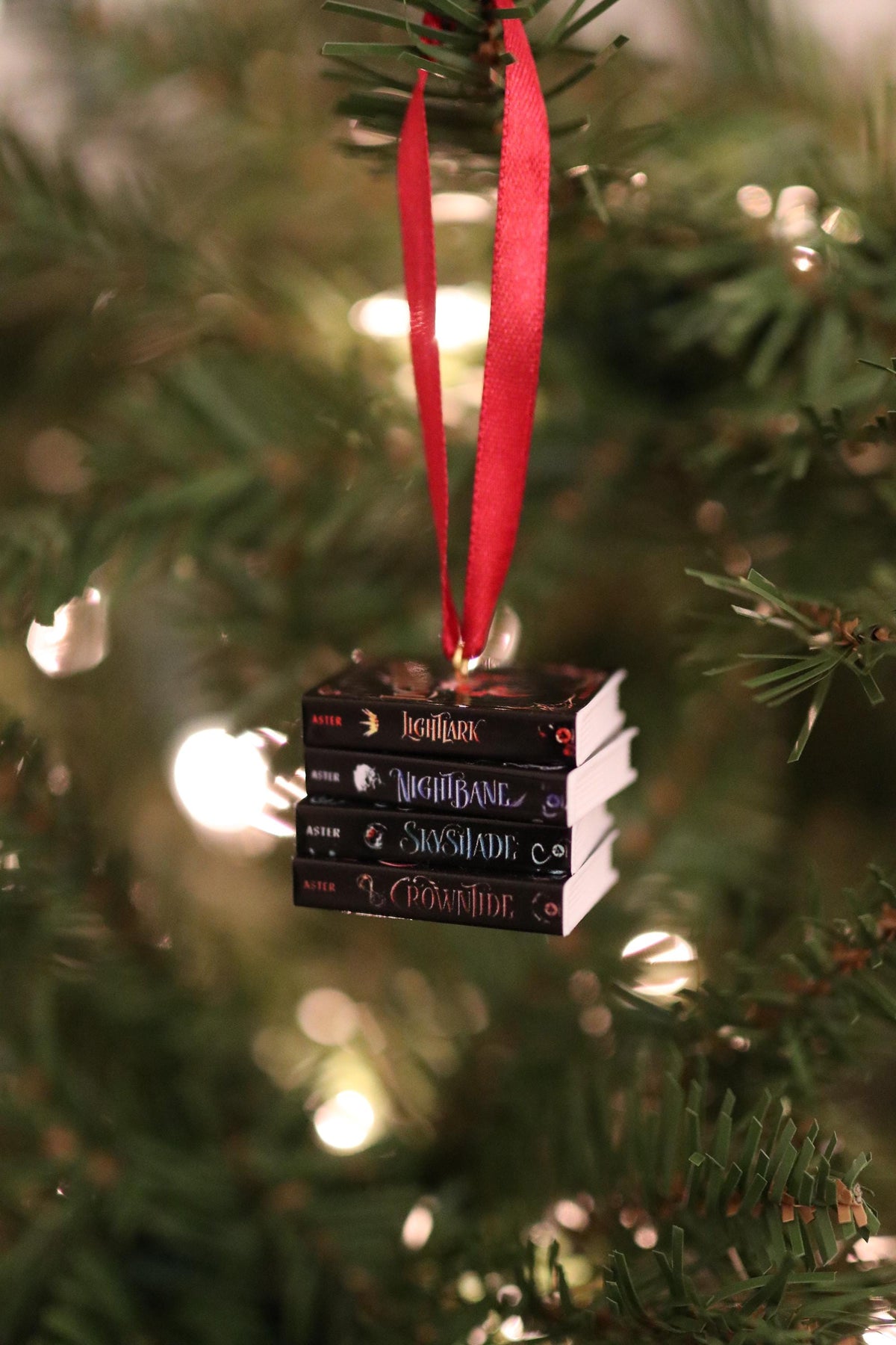 Lightlark Mini Book Ornament