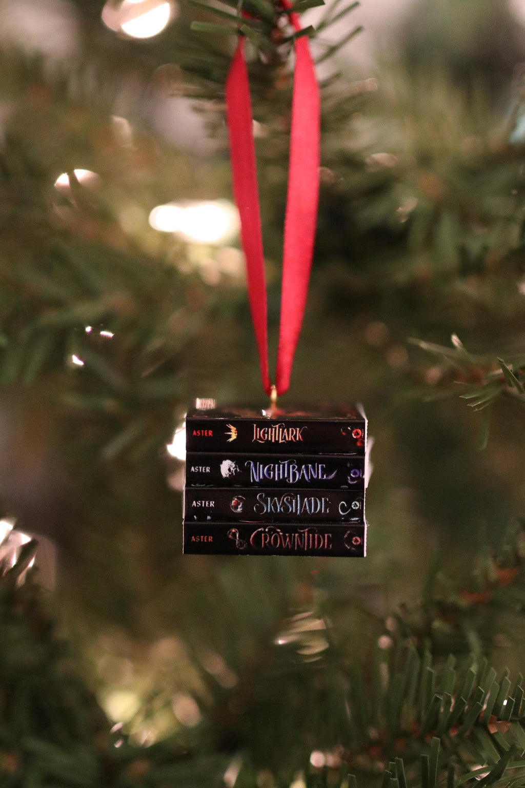 Lightlark Mini Book Ornament