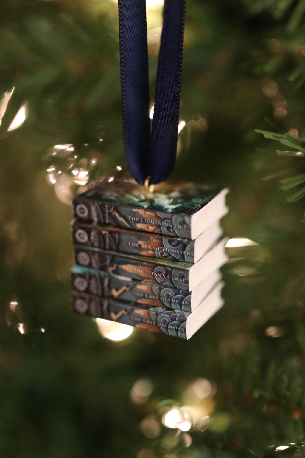 Percy Jackson Mini Book Ornament