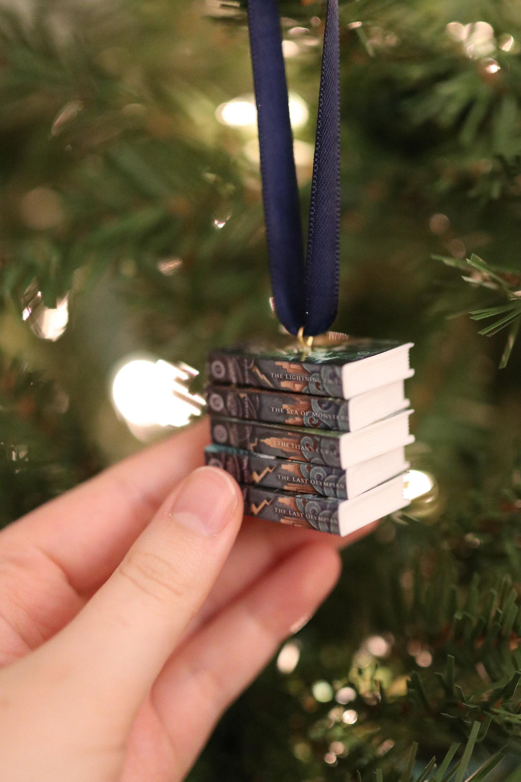 Percy Jackson Mini Book Ornament