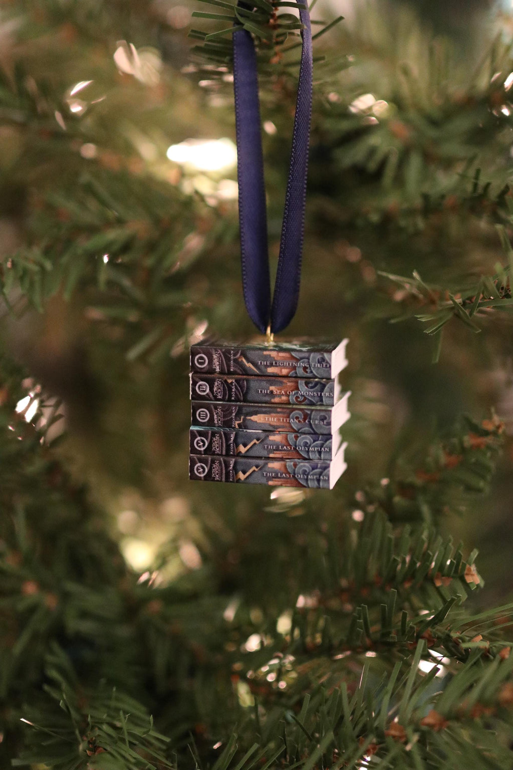 Percy Jackson Mini Book Ornament