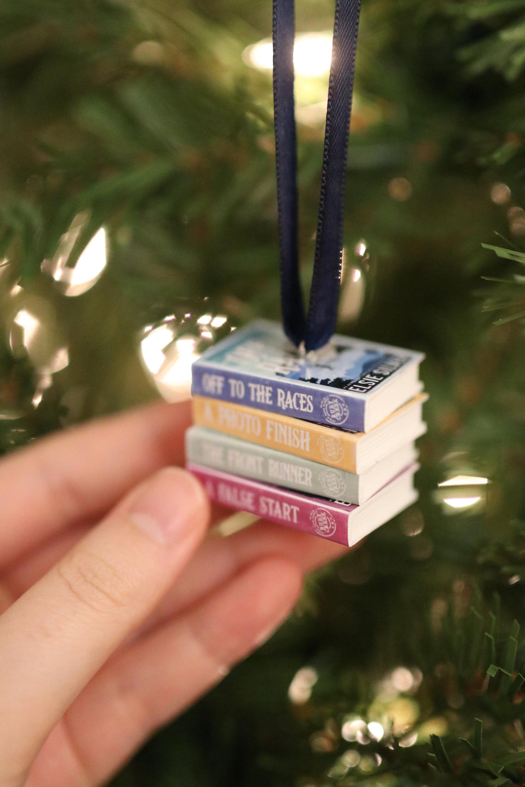 Gold Rush Ranch Mini Book Ornament