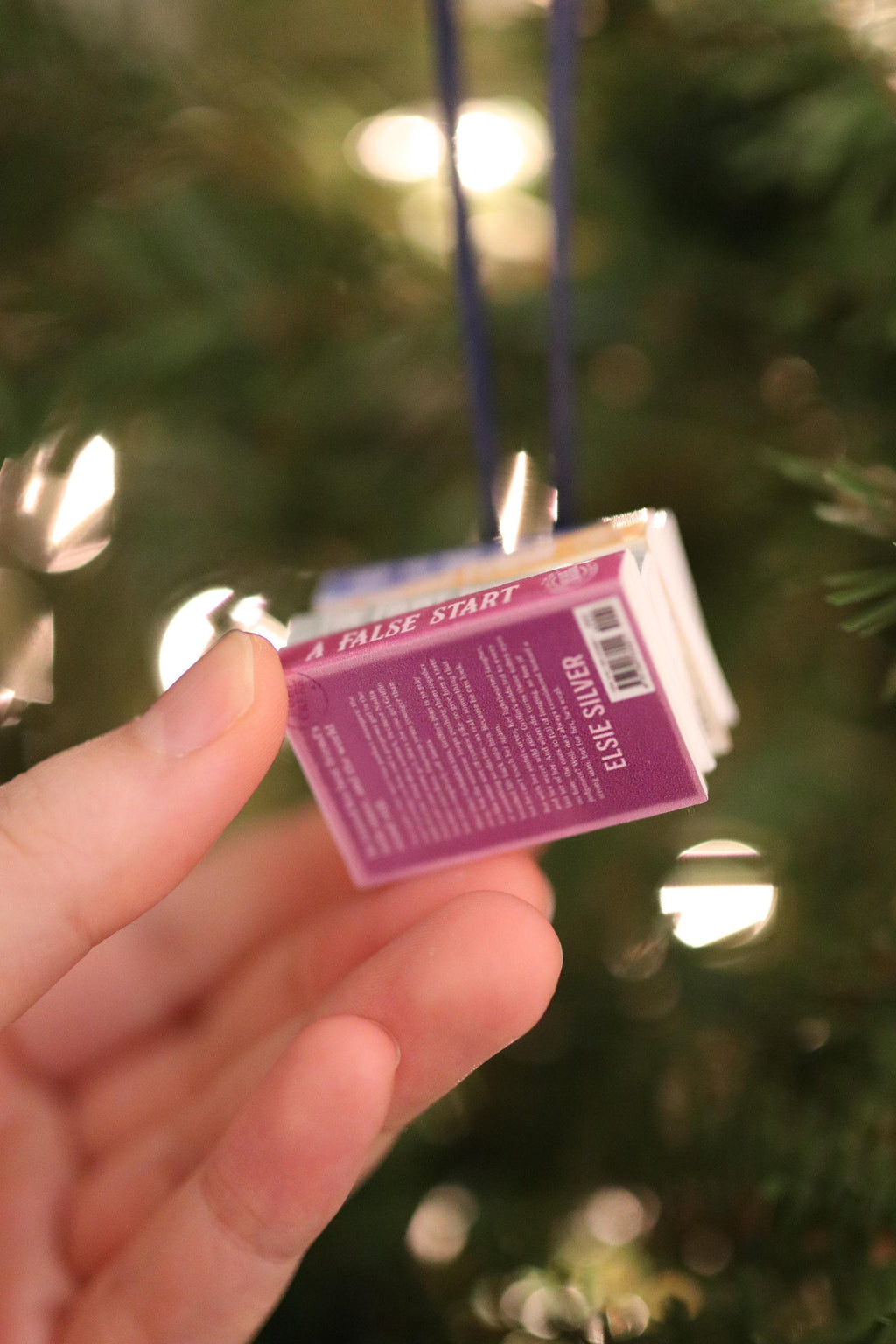 Gold Rush Ranch Mini Book Ornament