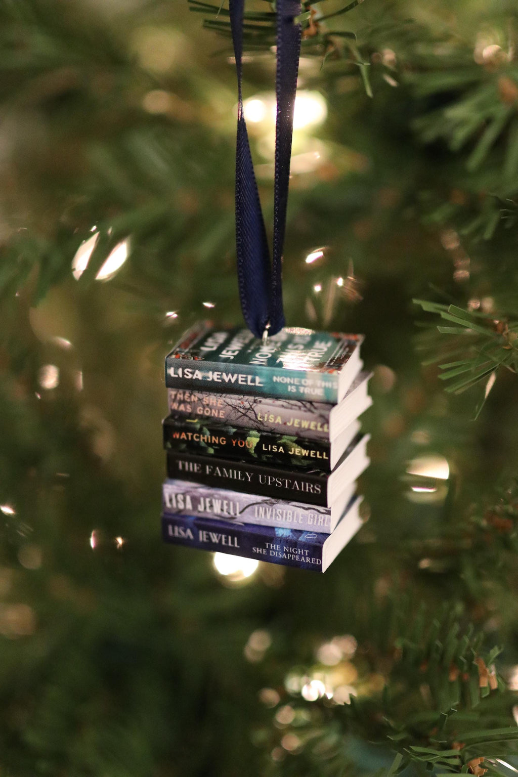 Lisa Jewell Mini Book Ornament