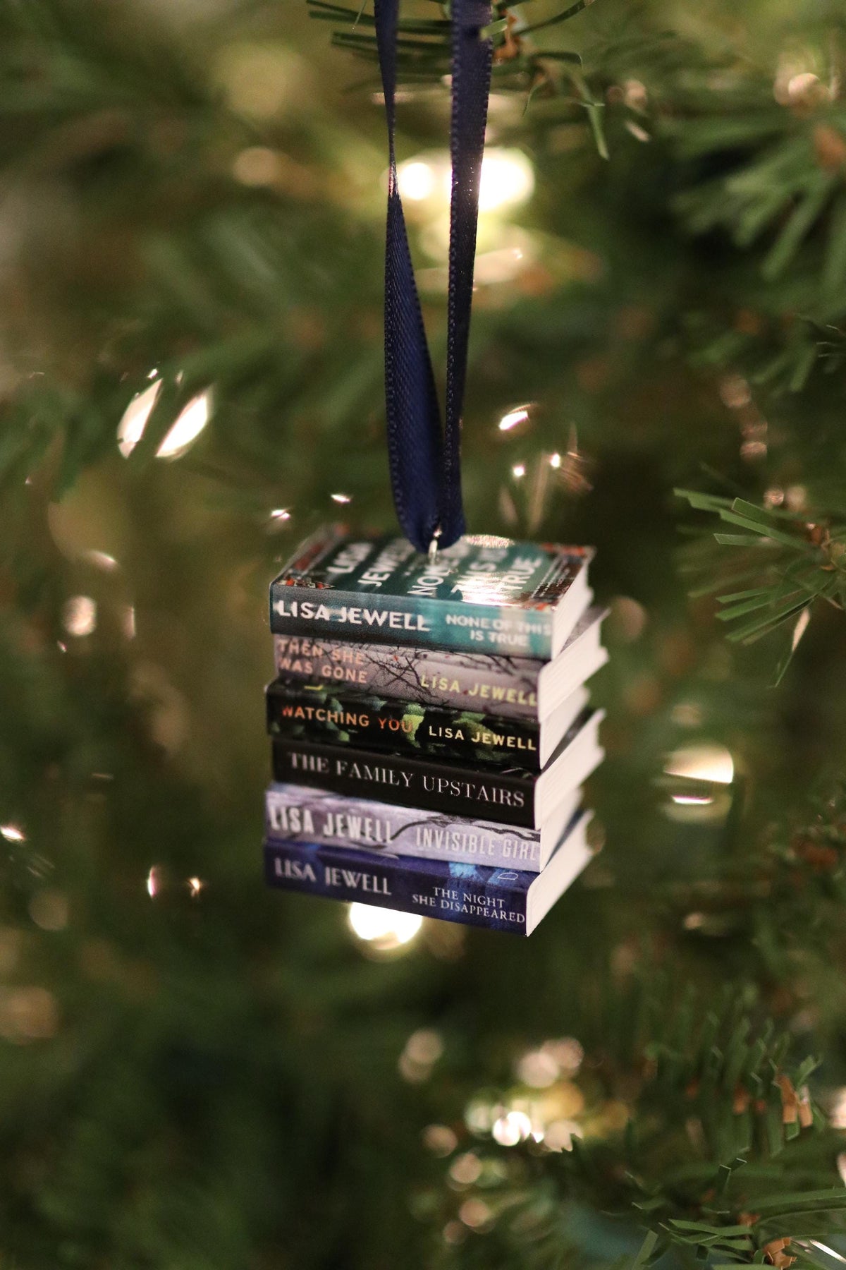Lisa Jewell Mini Book Ornament